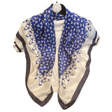 Charger l&#39;image dans la galerie, Foulard carré en soie C 35&quot;