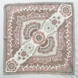 Charger l&#39;image dans la galerie, Écharpe en soie de mûrier Pure 100% pour femmes, emballage de cheveux à tête carrée