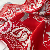 Cargar imagen en el visor de la galería, 100% bufanda de seda de morera para la cabeza, pañuelo de seda Real para el pelo, cuadrado