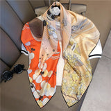 Charger l&#39;image dans la galerie, Foulard en soie montgolfière 35x35