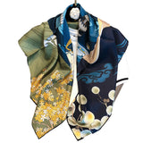 Charger l&#39;image dans la galerie, Foulard en soie montgolfière 35x35