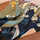 Charger l&#39;image dans la galerie, Foulard en soie montgolfière 35x35