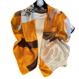 Charger l&#39;image dans la galerie, Foulard en Soie Cheval 35x35