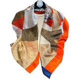 Charger l&#39;image dans la galerie, Foulard en Soie Cheval 35x35