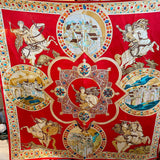 Charger l&#39;image dans la galerie, Foulard en Soie Cheval 35x35