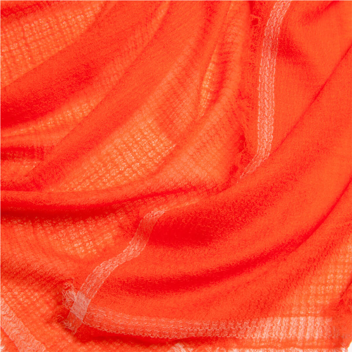 Orange Superfine Wool Shawl