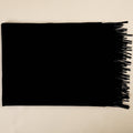 Men's Black Cashmere Blanket Scarf