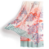 Laden Sie das Bild in den Galerie-Viewer, Rosafarbener, leichter Schal aus 100er-Kaschmir