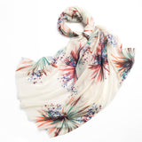 Laden Sie das Bild in den Galerie-Viewer, Bedruckter, leichter Schal aus 100er-Kaschmir