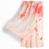 Laden Sie das Bild in den Galerie-Viewer, Rosa bedruckter, leichter Schal aus 100er-Kaschmir