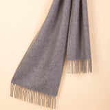 Load image into Gallery viewer, Grey Cashmere Scarf