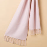 Laden Sie das Bild in den Galerie-Viewer, Rosa Kaschmirschal