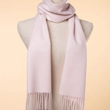 Laden Sie das Bild in den Galerie-Viewer, Rosa Kaschmirschal