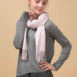 Laden Sie das Bild in den Galerie-Viewer, Rosa Kaschmirschal