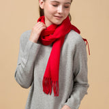 Load image into Gallery viewer, Red Cashmere Scarf