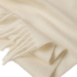 Charger l&#39;image dans la galerie, Écharpe à franges ondulées en cachemire Camel