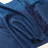 Load image into Gallery viewer, Blue Pure Cashmere Panel Multicolor Scarf