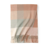 Charger l&#39;image dans la galerie, Écharpe à franges en cachemire camel